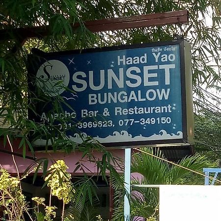 Haad Yao Sunset Bungalow Exterior foto