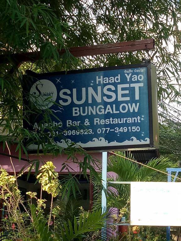 Haad Yao Sunset Bungalow Exterior foto